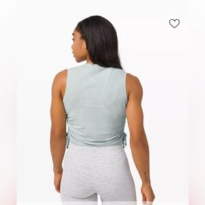 lululemon athletica Light Blue Tank Top